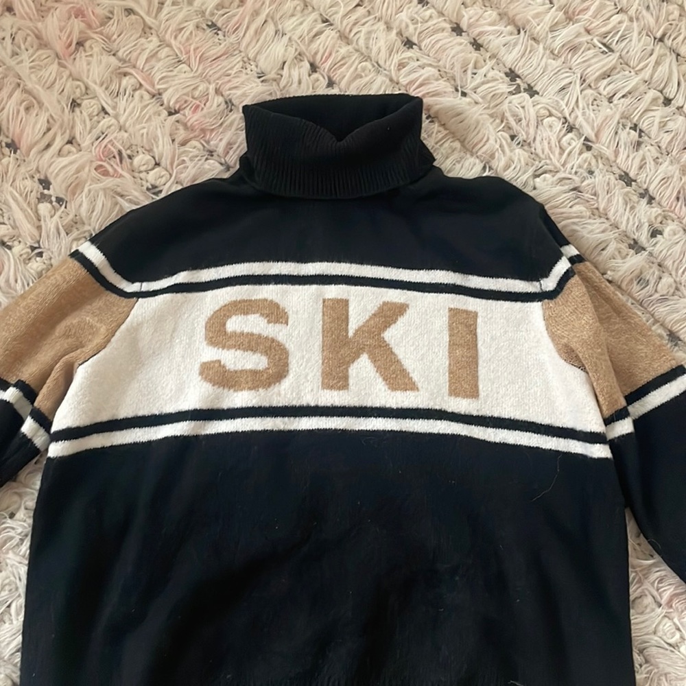 CeCe “SKI” Motif Sweater